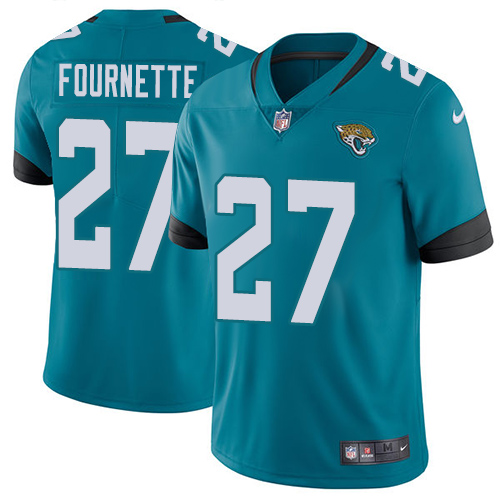 Nike Jacksonville Jaguars #27 Leonard Fournette Teal Green Alternate Men Stitched NFL Vapor Untouchable Limited Jersey